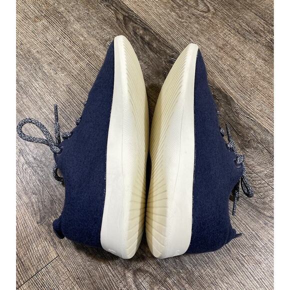 Allbirds Wool Runners Women's Shoes Size 7 Navy Blue Merino Running Sneakers - Picture 3 of 11